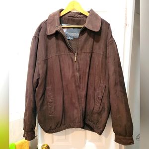 Suede Mens coat
